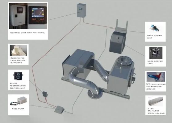 Our SCR and DPF for inland schipping